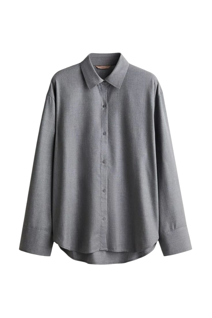 LOOSE FIT FLANNEL SHIRT 1